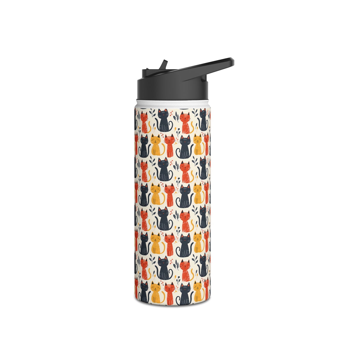 Sleepy Cats - Stainless Steel Bottle