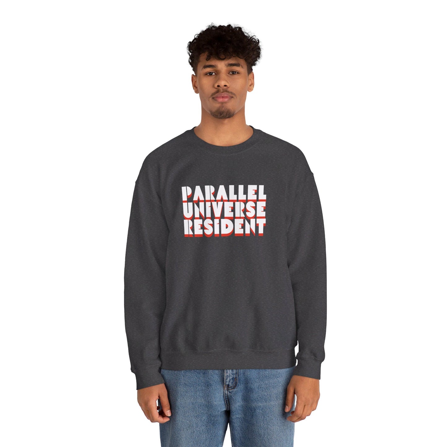 Parallel Universe Resident - Unisex Heavy Blend Crewneck Sweatshirt