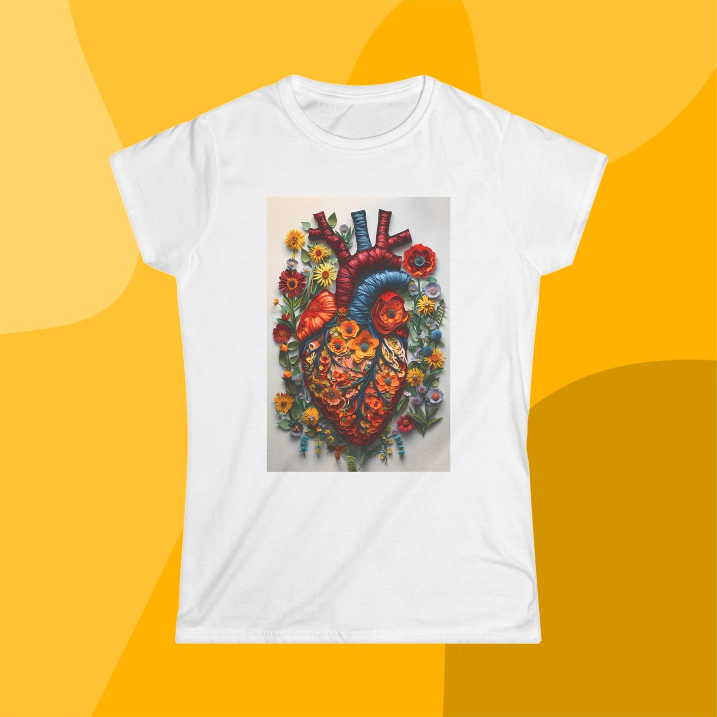 "Paper Heart" series - T-shirt No2