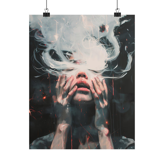 "The Veil of Vapor" Poster