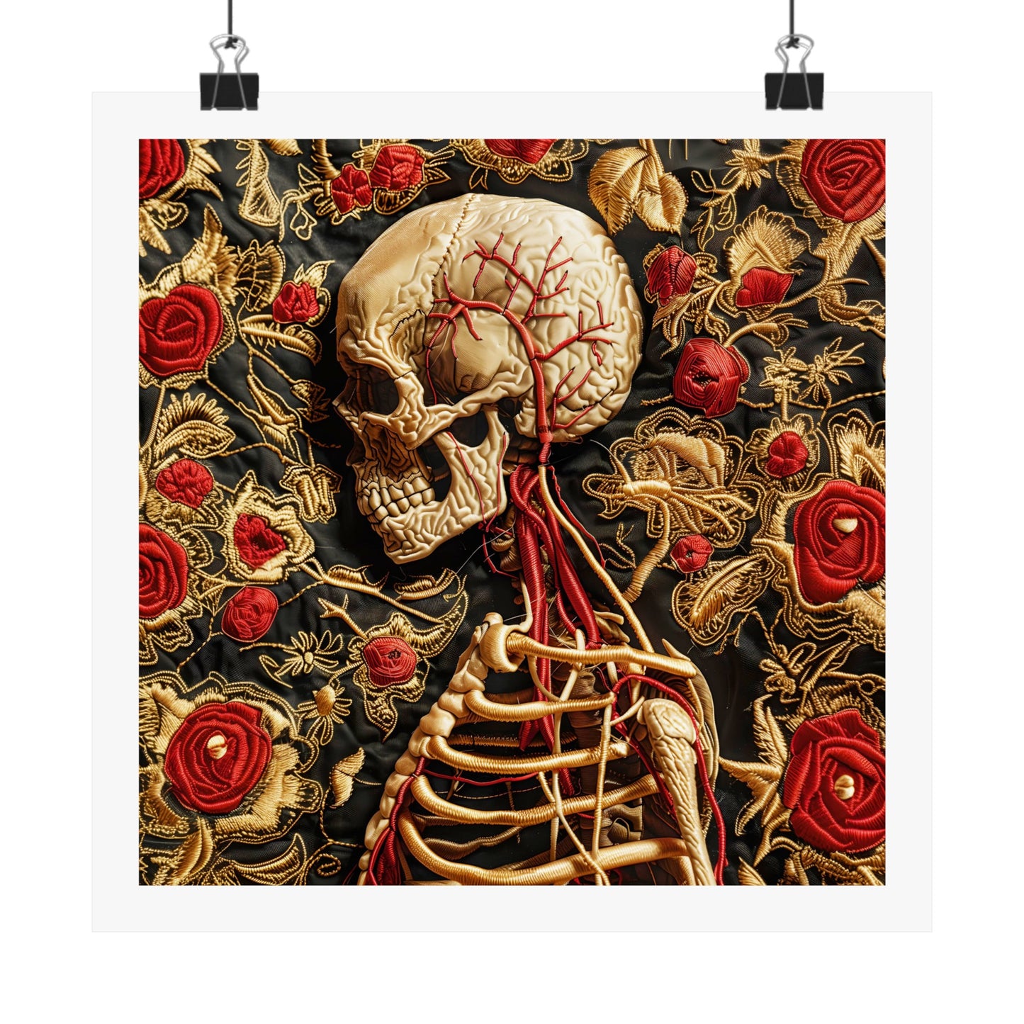 "Death of Embroidery" series - Poster No4