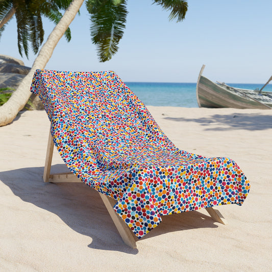 "Jolly Polka" series - Beach Towel No2