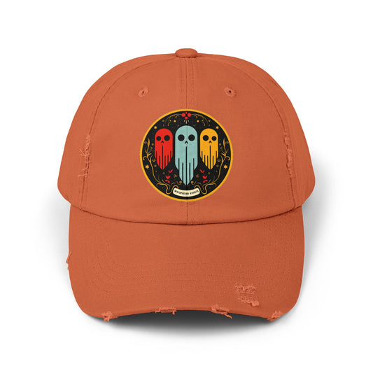 Whispering Ghosts Original - Unisex Distressed Cap