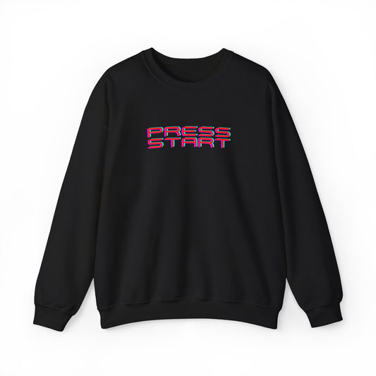 "Whigho Arcade" series - PRESS START - Unisex Heavy Blend Crewneck Sweatshirt