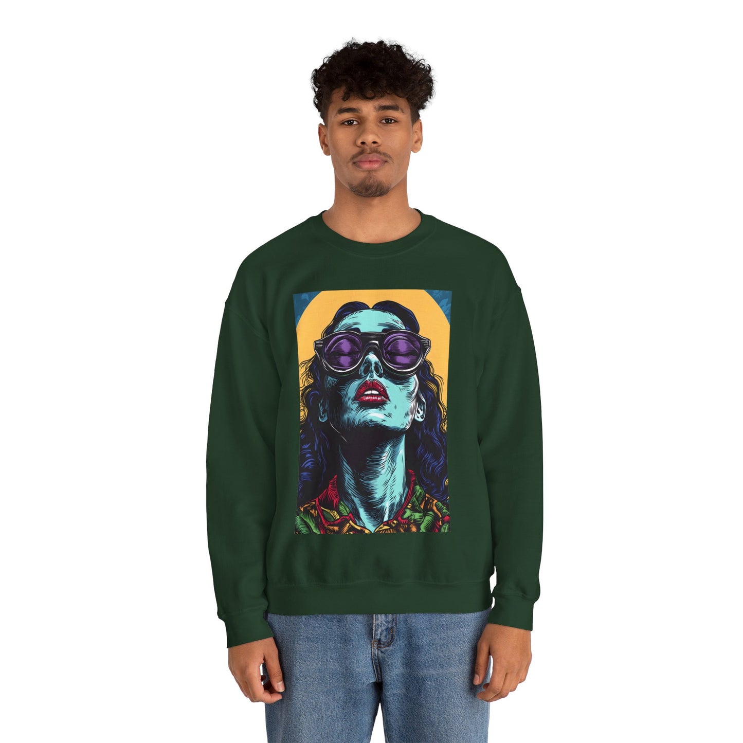 Weirdo Extraordinaire - Unisex Heavy Blend Crewneck Sweatshirt No2