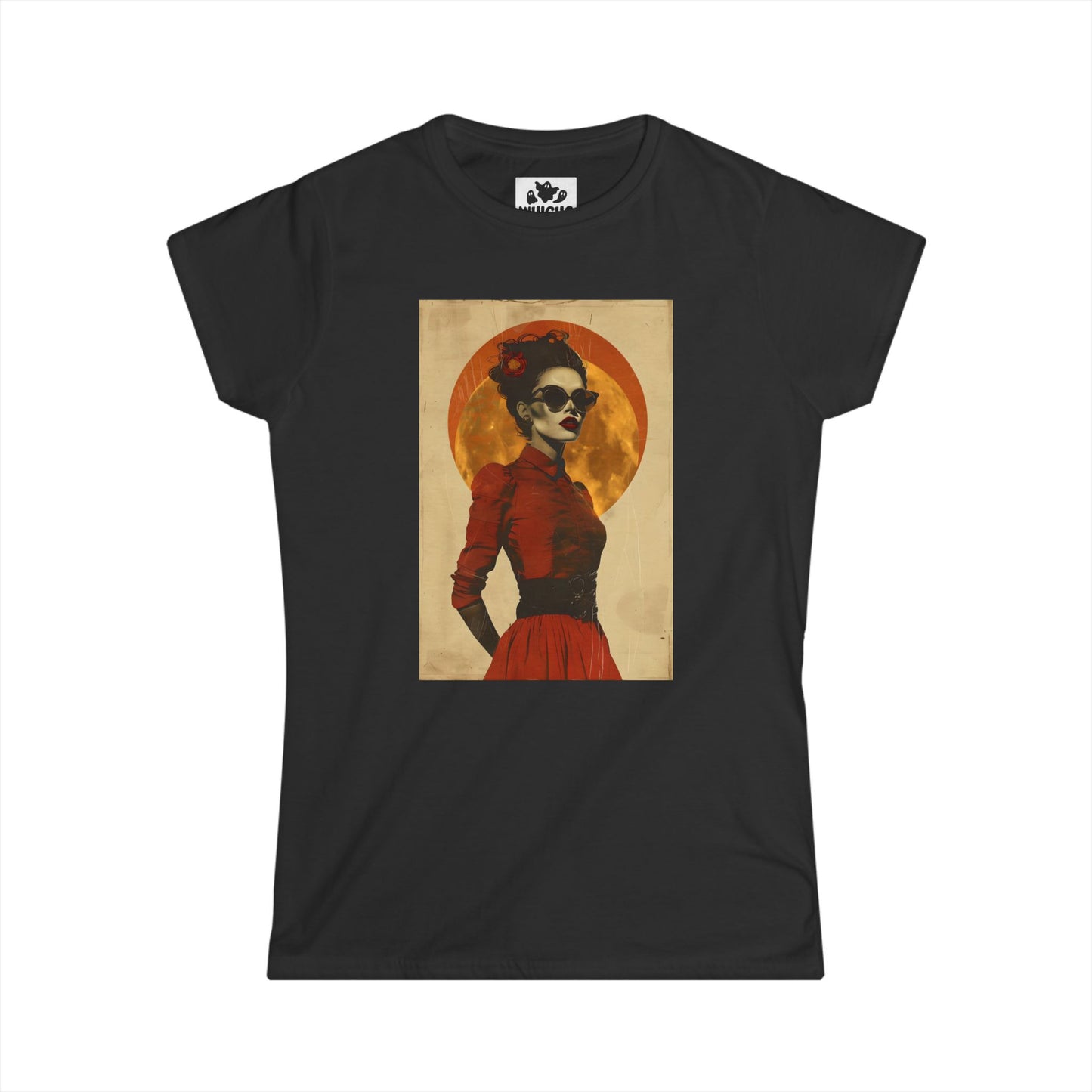 "Zombie Fashionista" series - Women's Softstyle Tee No2