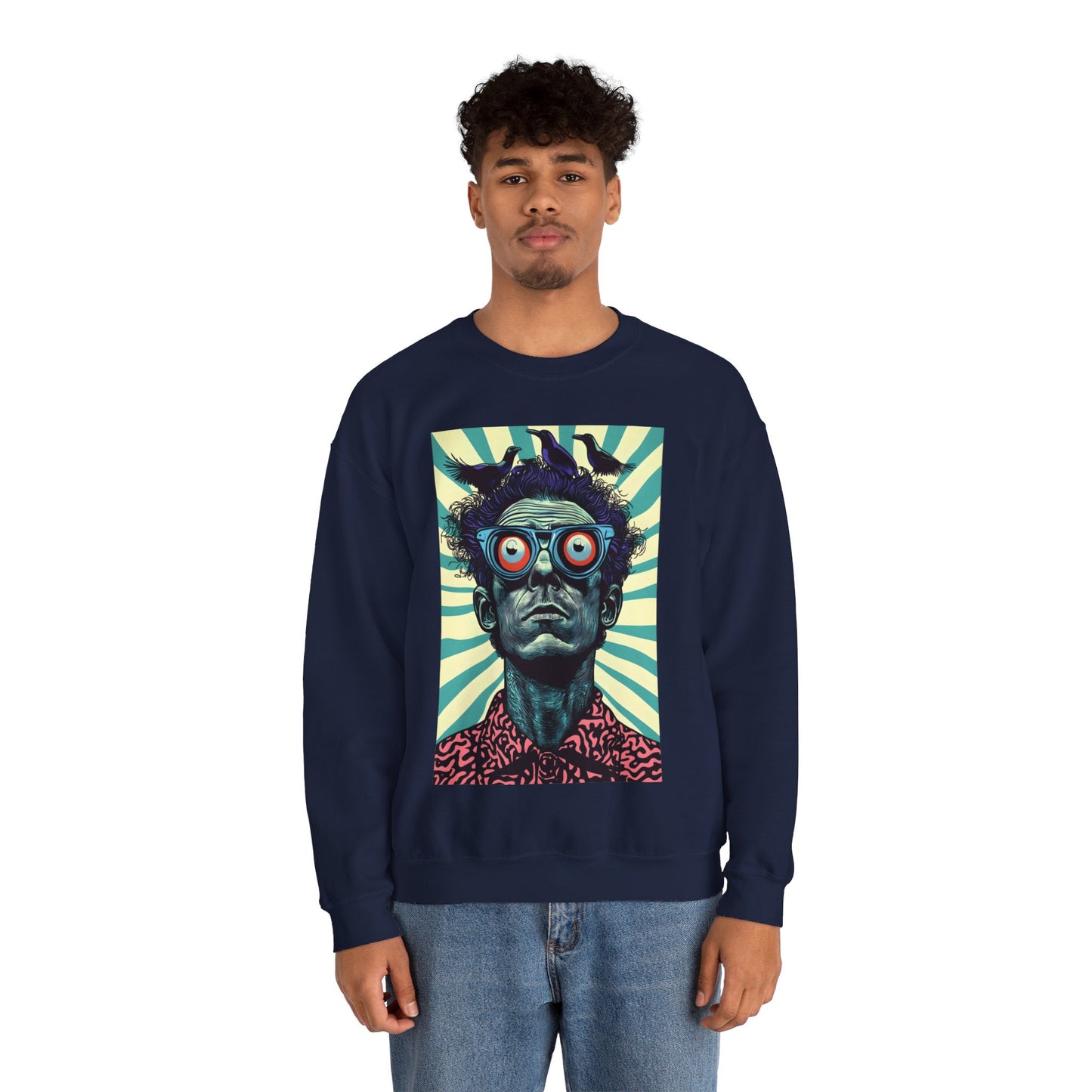 Weirdo Extraordinaire - Unisex Heavy Blend Crewneck Sweatshirt No1