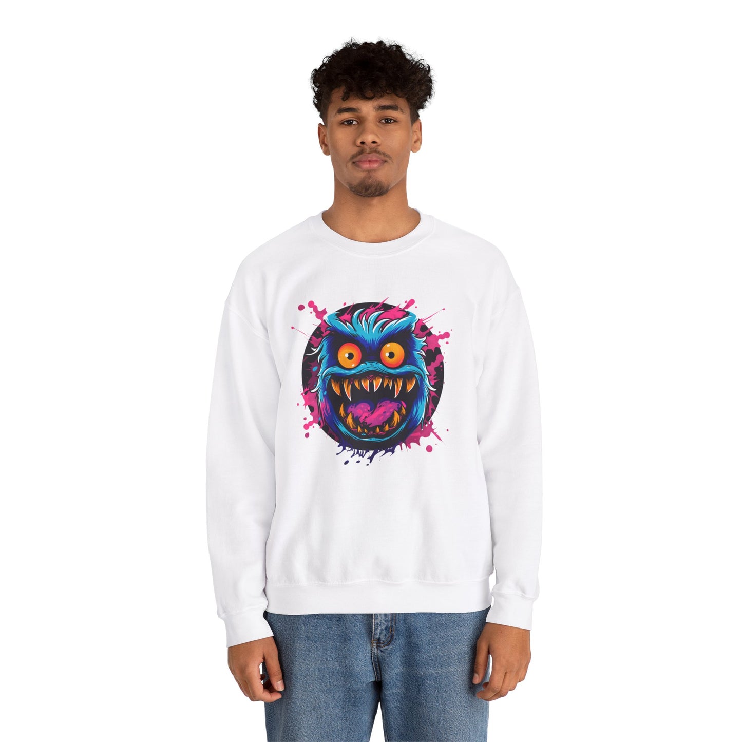 Excited - Unisex Heavy Blend Crewneck Sweatshirt