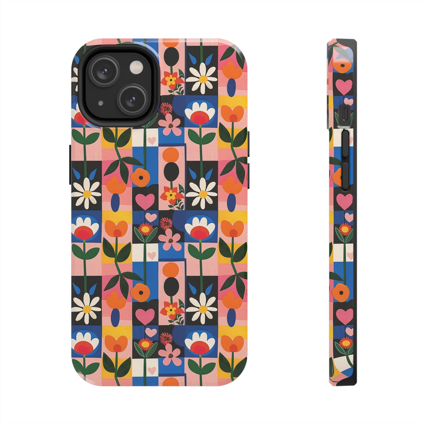 "Funky Patch" series - Phone Case No1