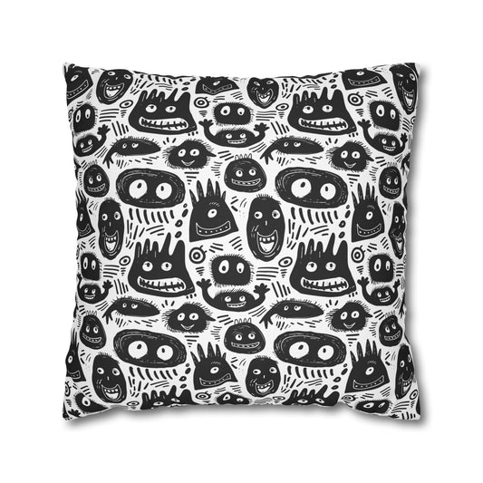 "Goofy Critters" series - Square Pillowcase No2