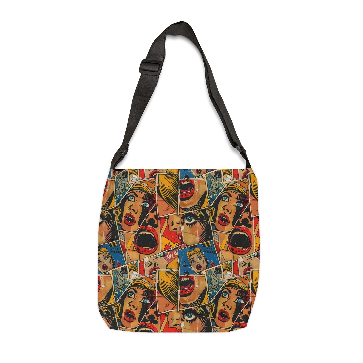 "Comic Burst" series - Adjustable Tote Bag No3