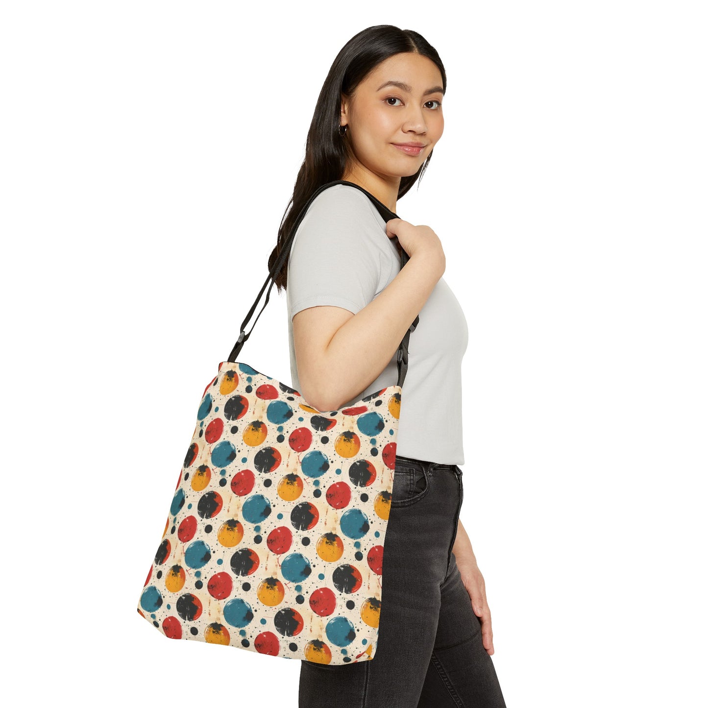 "Dot Bag" series - Adjustable Tote Bag No1