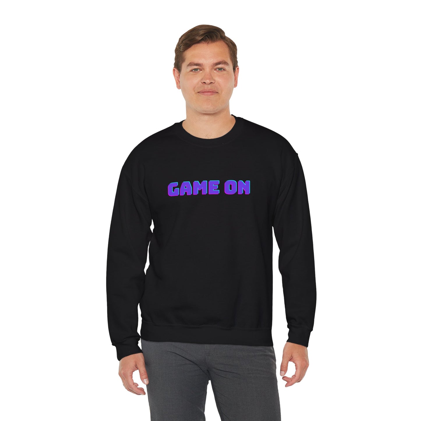 "Whigho Arcade" series - GAME ON - Unisex Heavy Blend Crewneck Sweatshirt