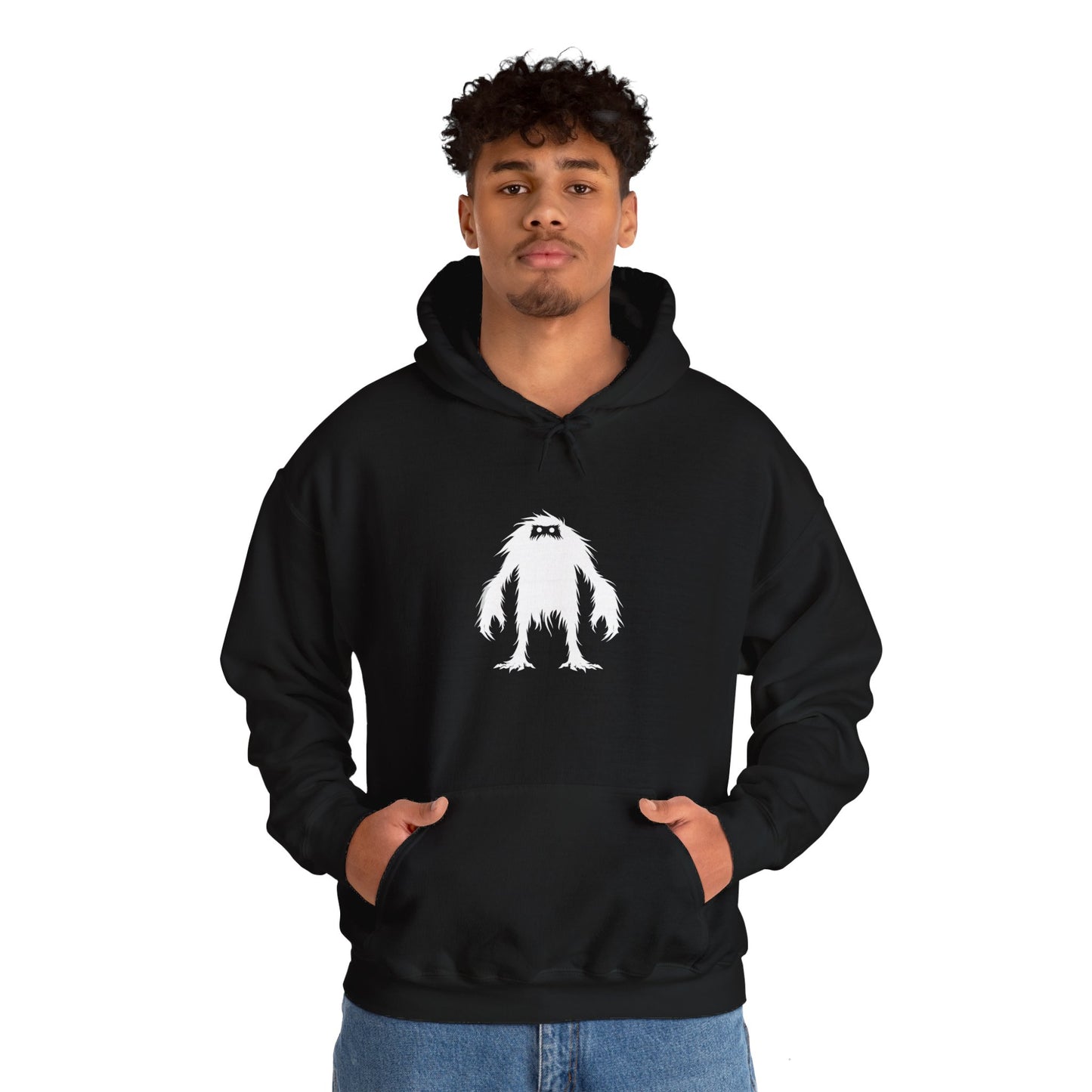 Monster on the Loose - Unisex Hooded Sweatshirt no4