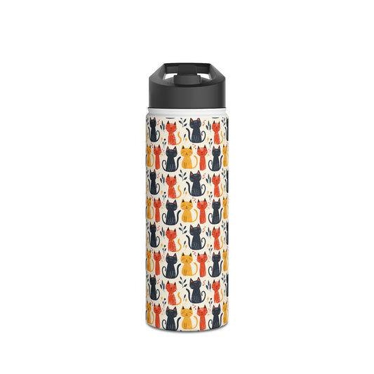 Sleepy Cats - Stainless Steel Bottle