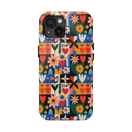 "Funky Patch" series - Phone Case No2