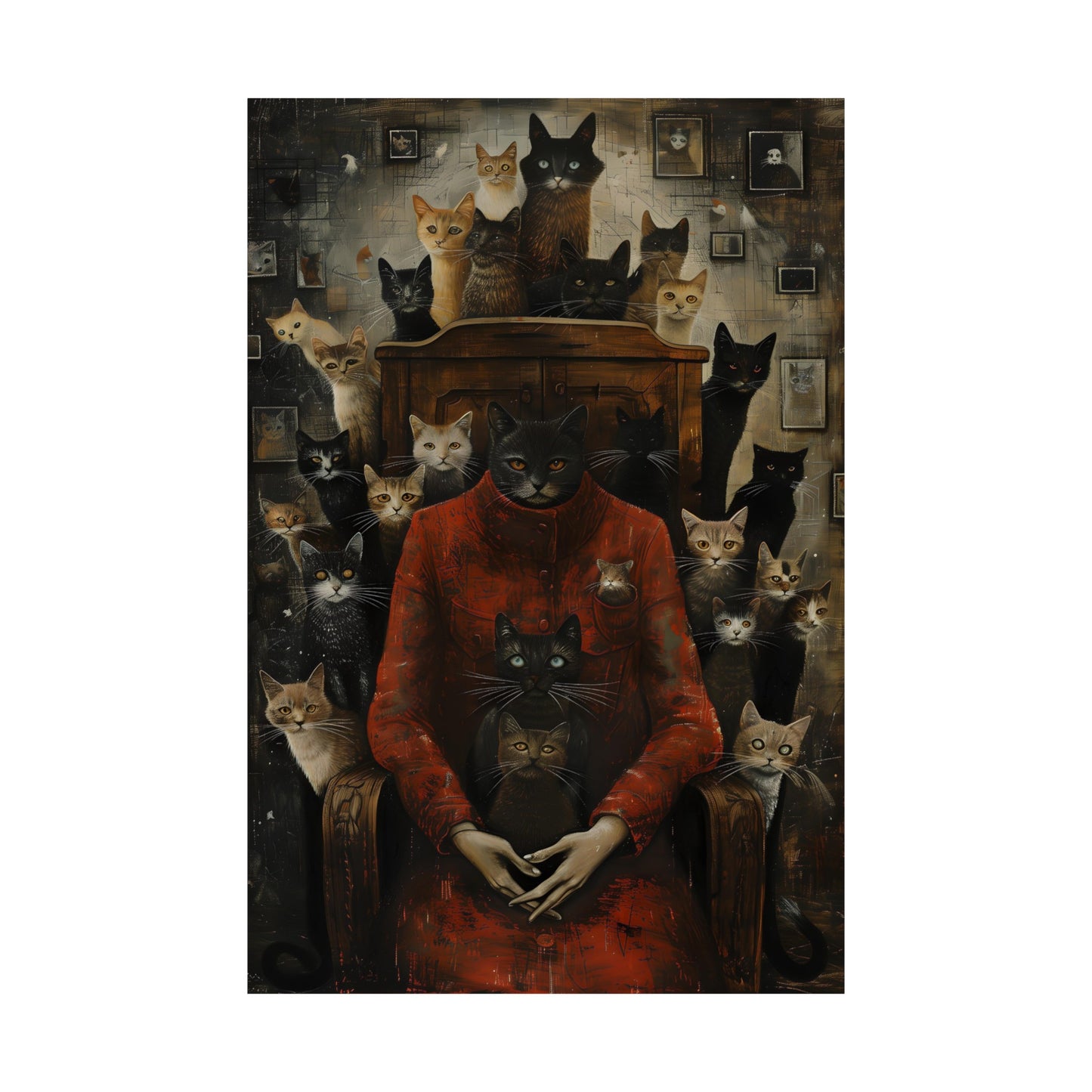 "Cat Lady" Poster