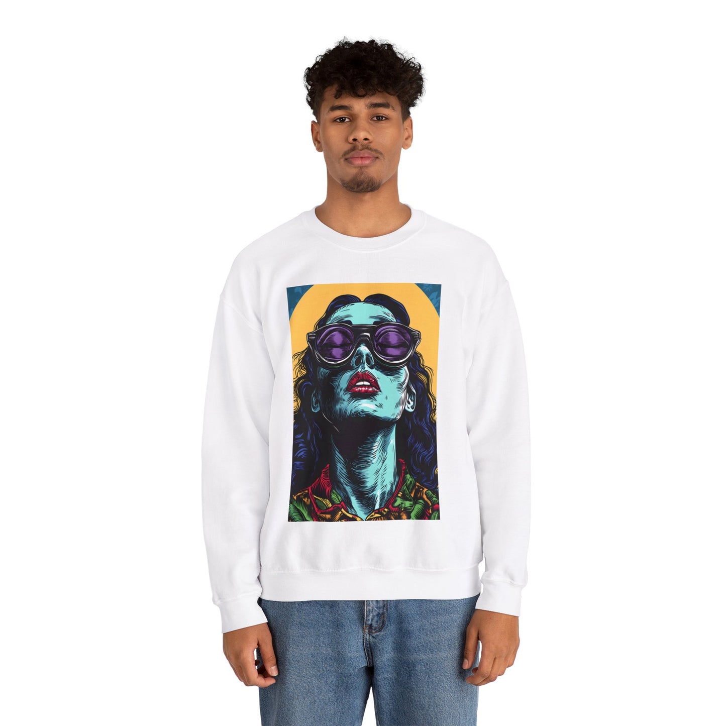 Weirdo Extraordinaire - Unisex Heavy Blend Crewneck Sweatshirt No2