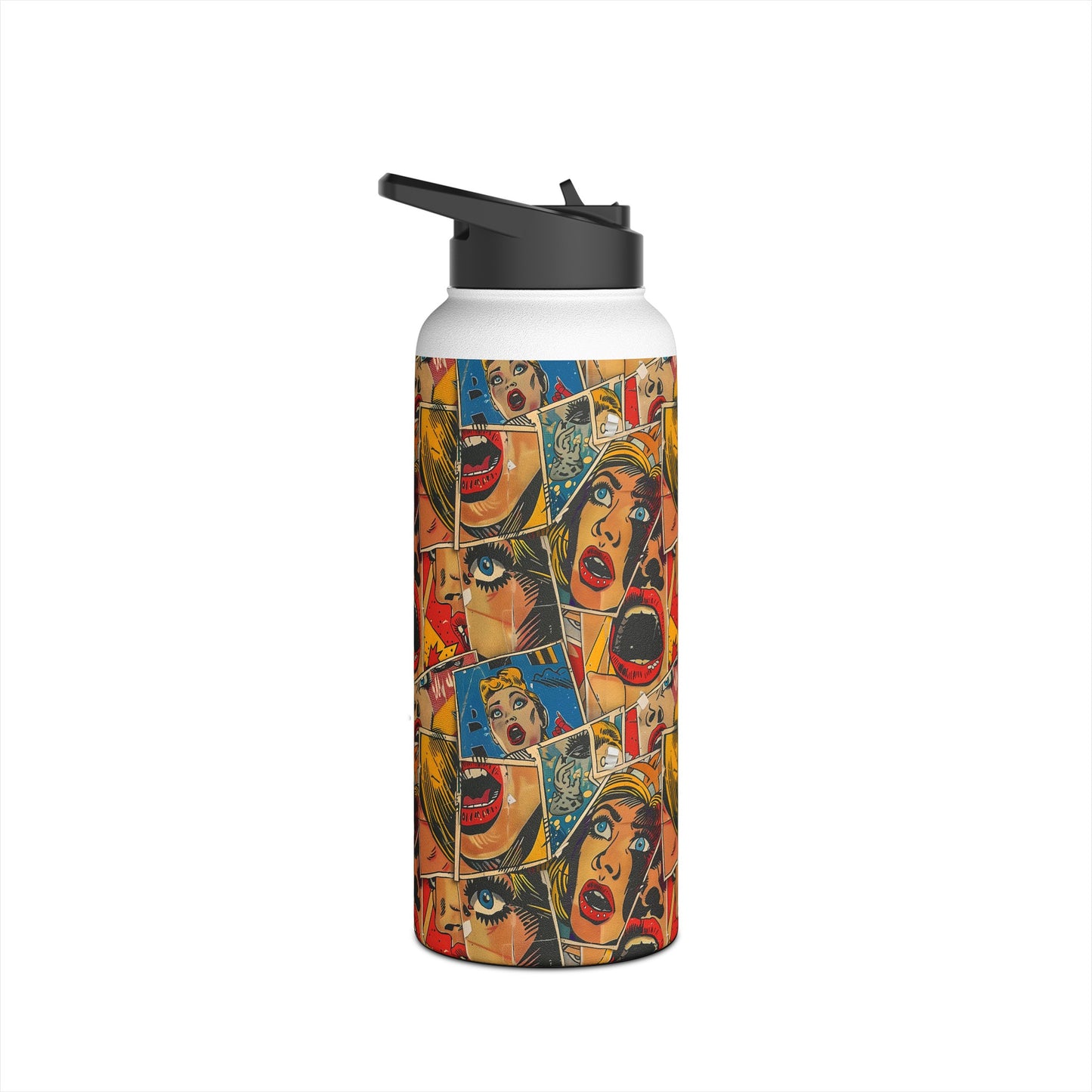 "Comic Burst" series - Stainless Steel Bottle No2