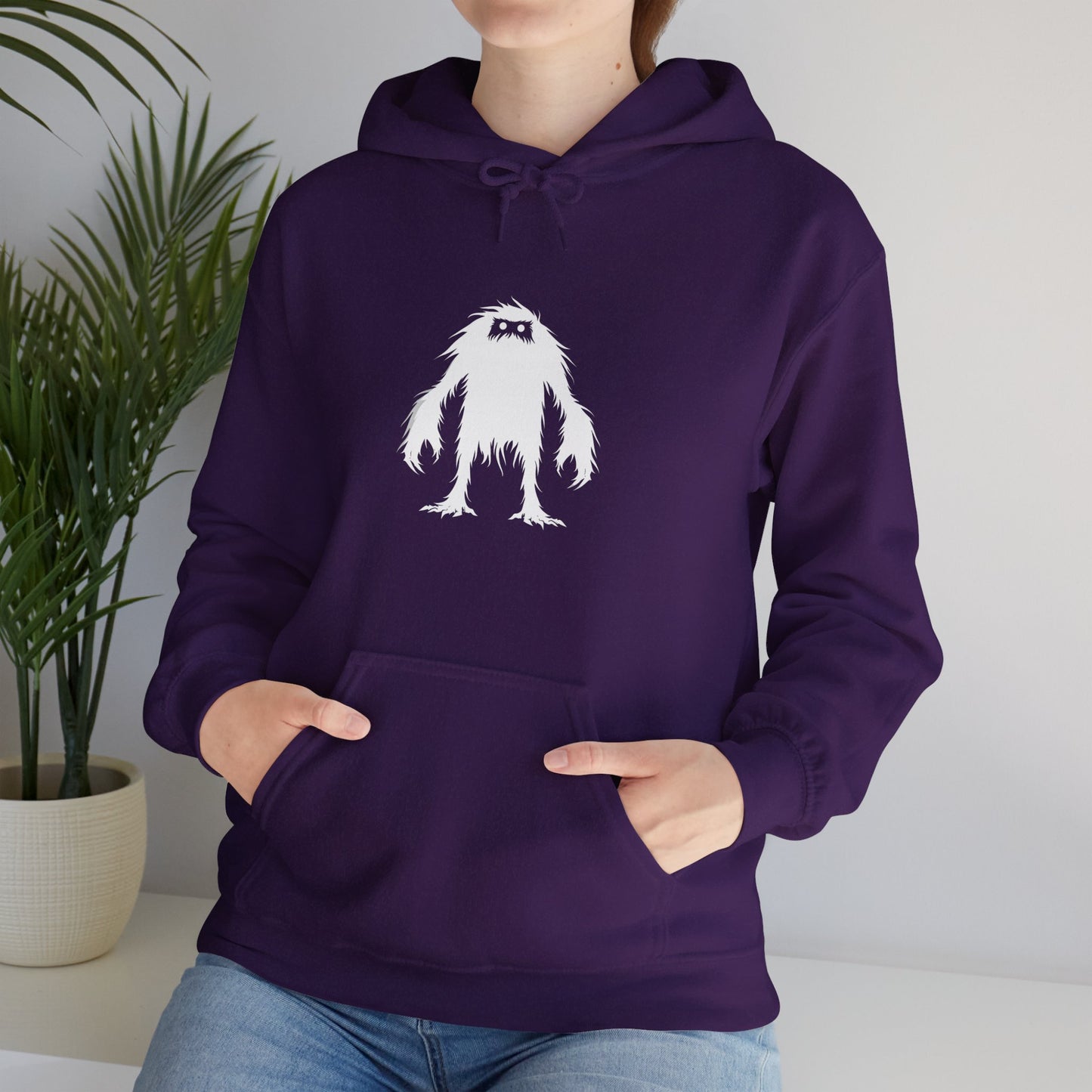 Monster on the Loose - Unisex Hooded Sweatshirt no4