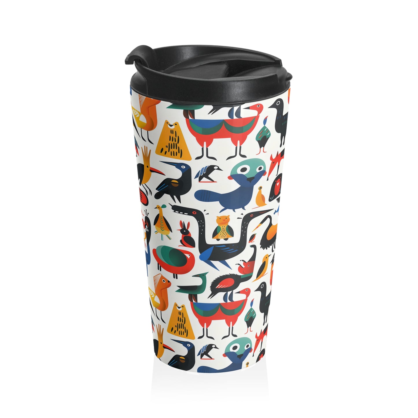 Freaky Fauna - Stainless Steel Travel Mug No4