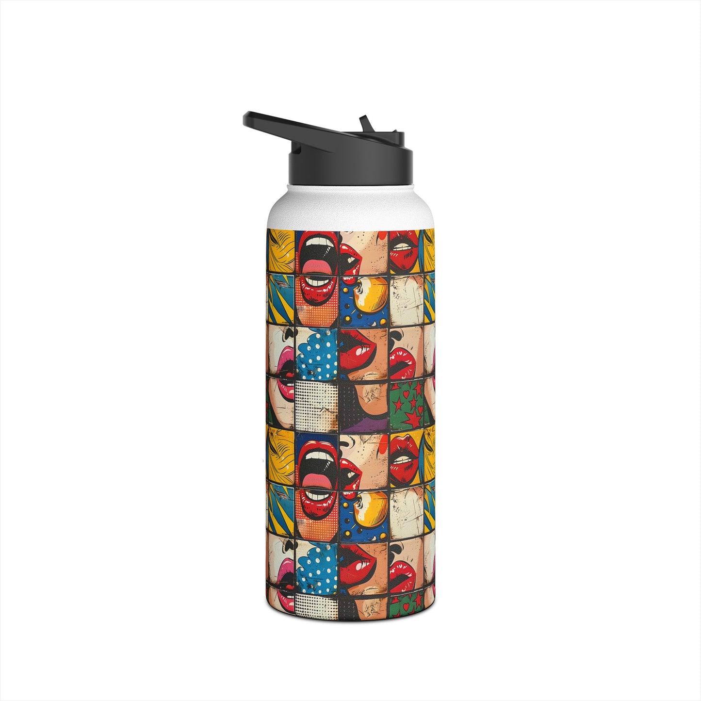 "Comic Burst" series - Stainless Steel Bottle No1