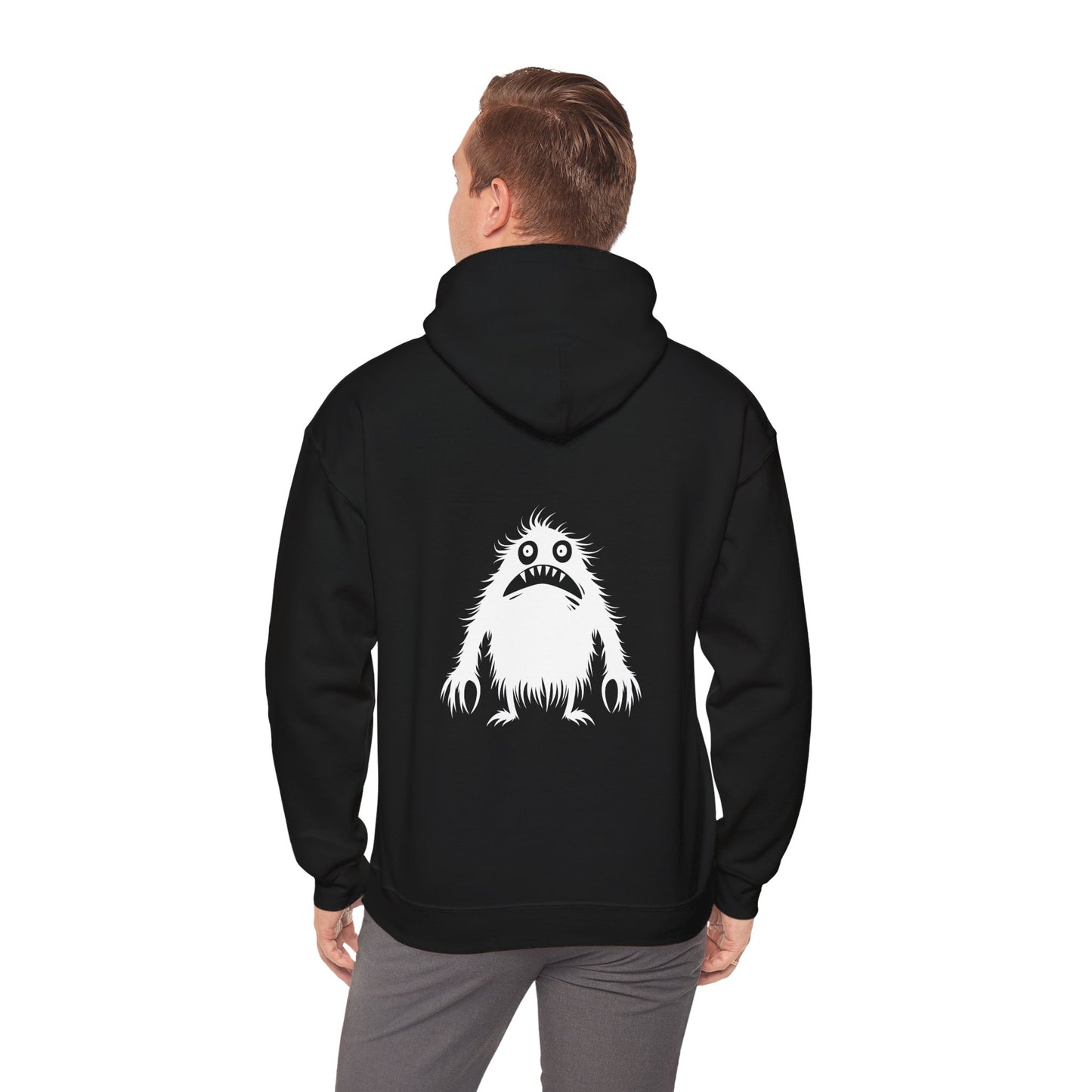 Monster on the Loose - Unisex Hooded Sweatshirt no3