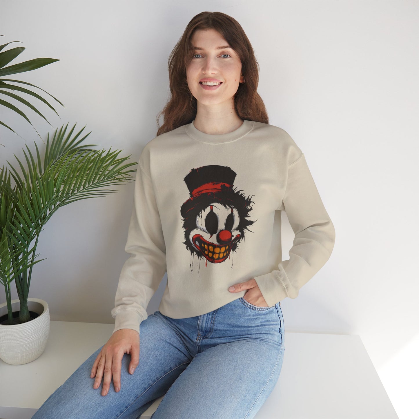 Clownin’ Around - Unisex Heavy Blend Crewneck Sweatshirt