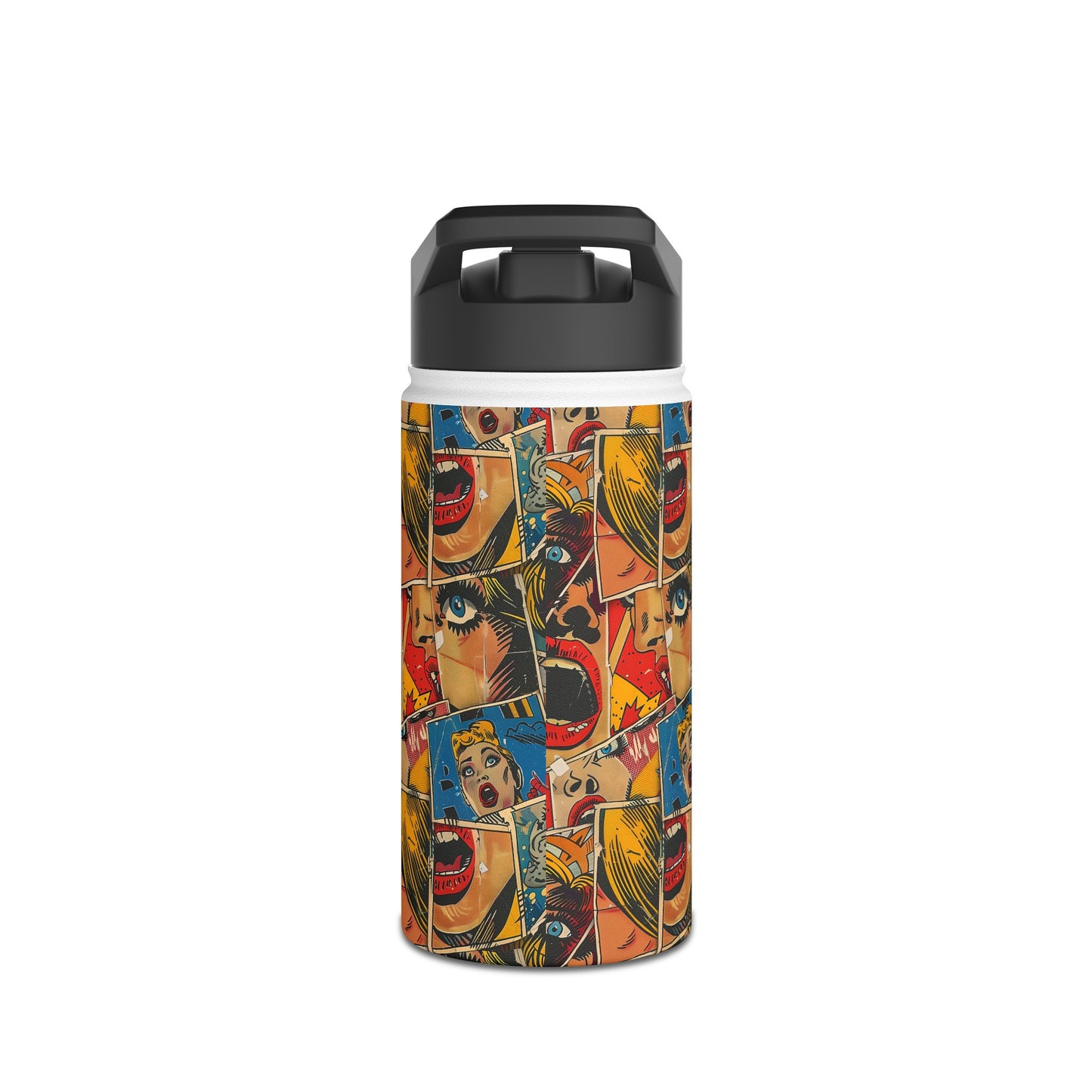 "Comic Burst" series - Stainless Steel Bottle No2