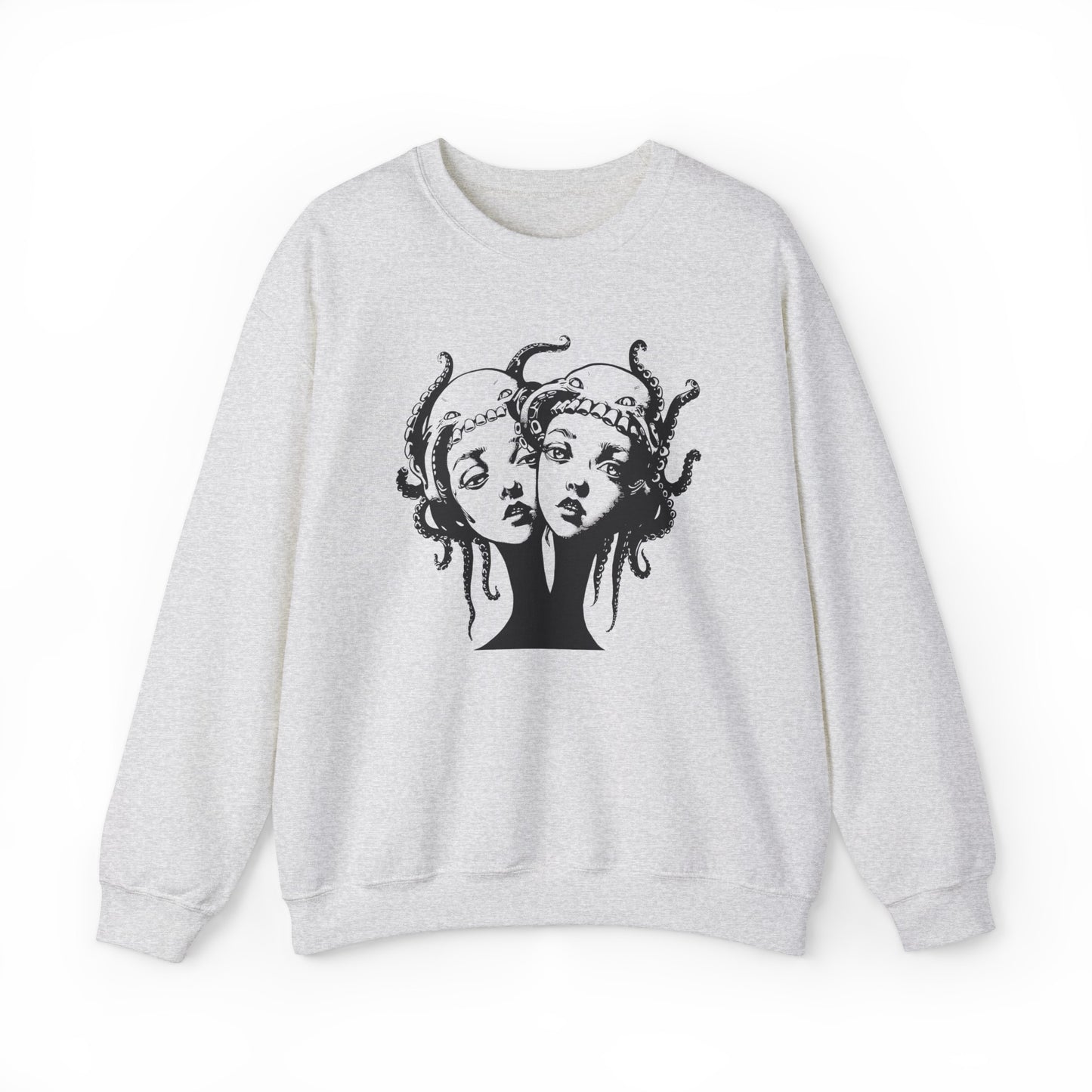 Octopus Twins - Unisex Heavy Blend Crewneck Sweatshirt