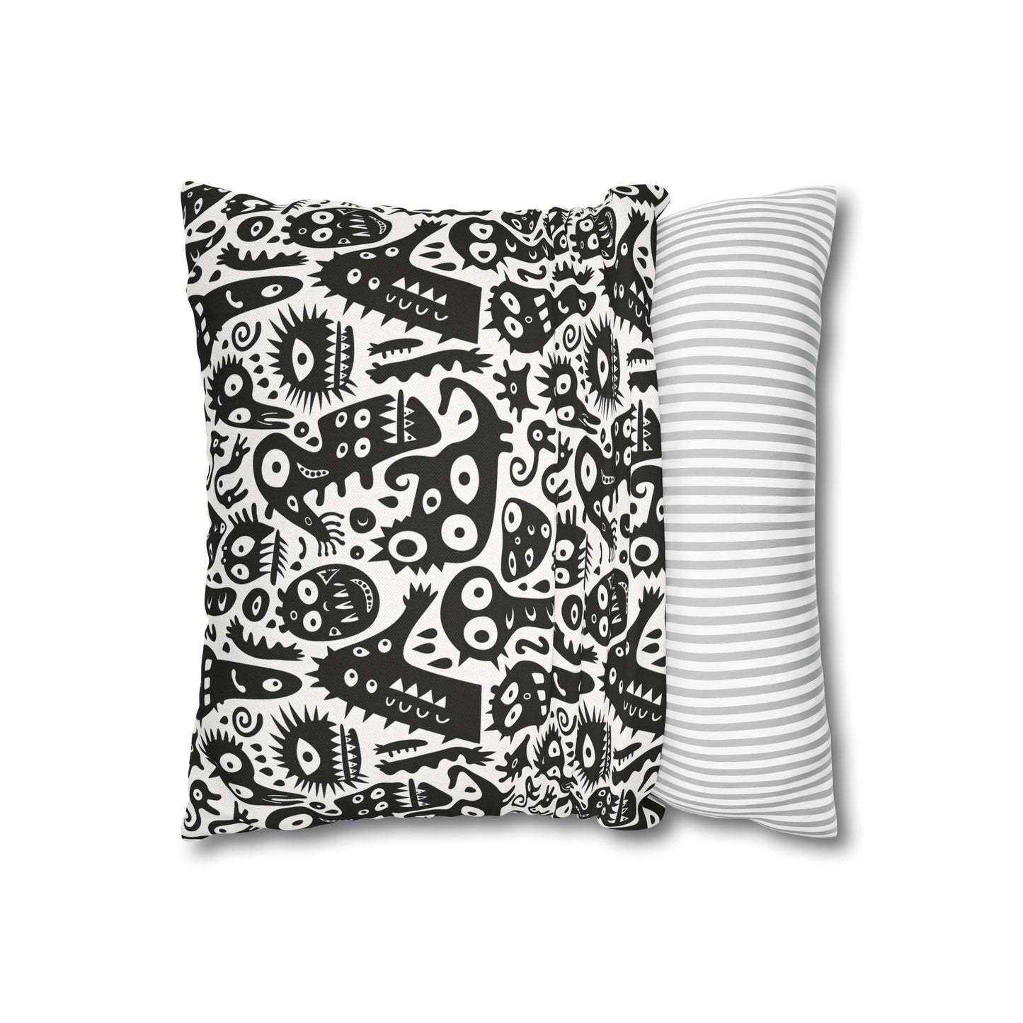 "Goofy Critters" series - Square Pillowcase No1