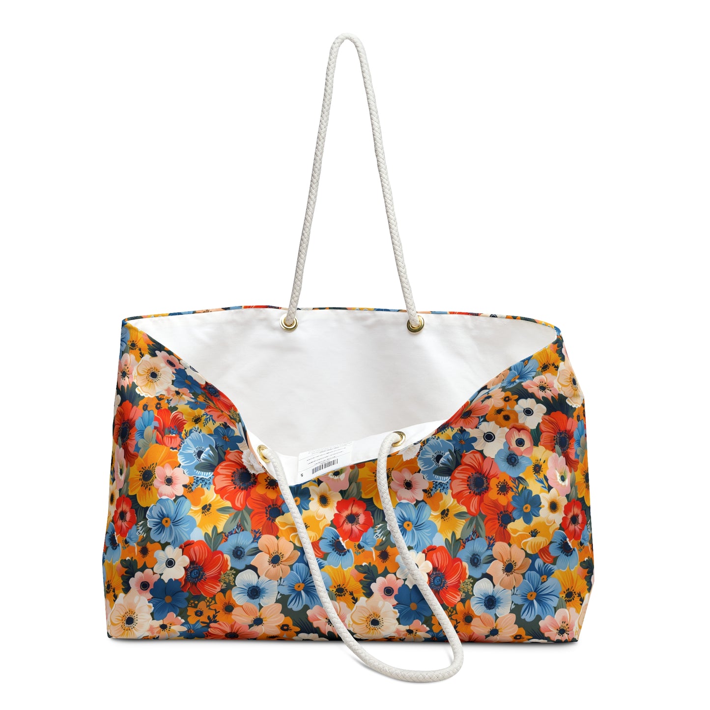 "Flower Frenzy" series - Weekender Bag No2