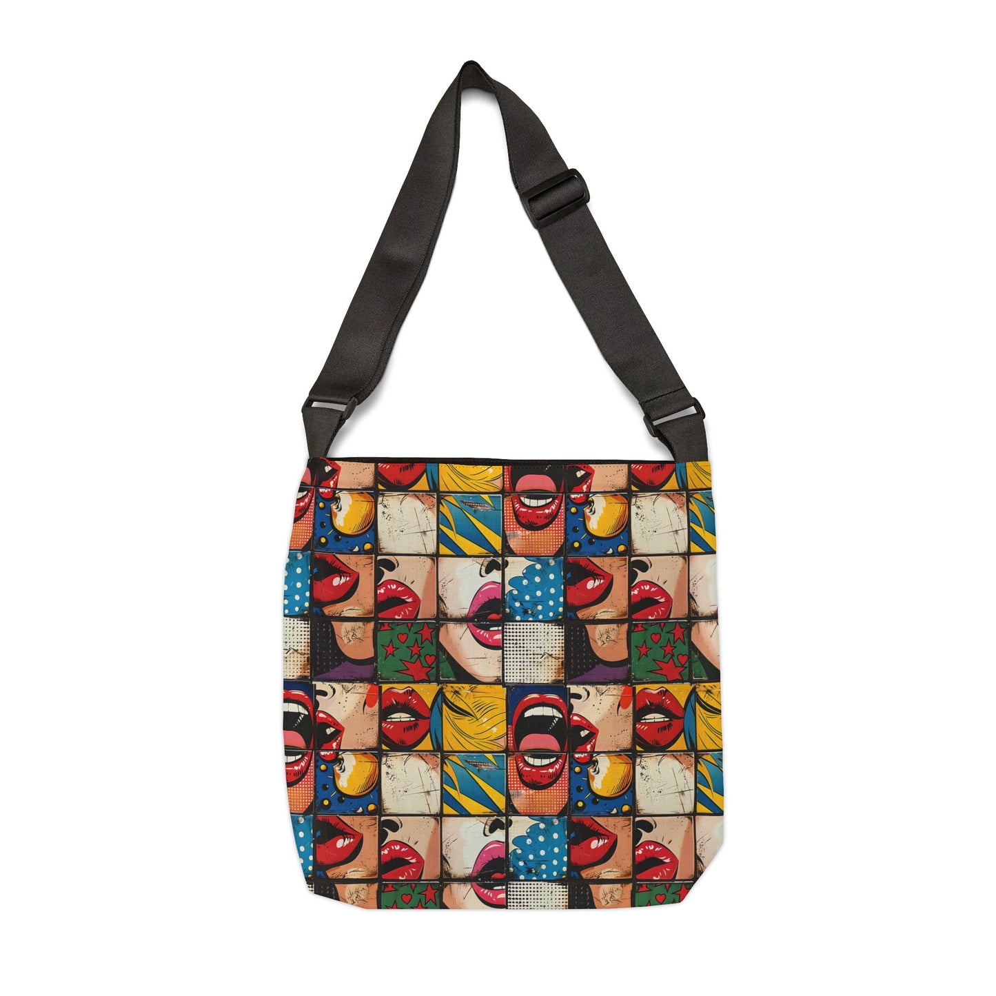 "Comic Burst" series - Adjustable Tote Bag No1