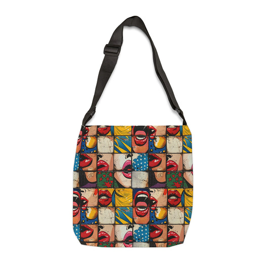 "Comic Burst" series - Adjustable Tote Bag No1