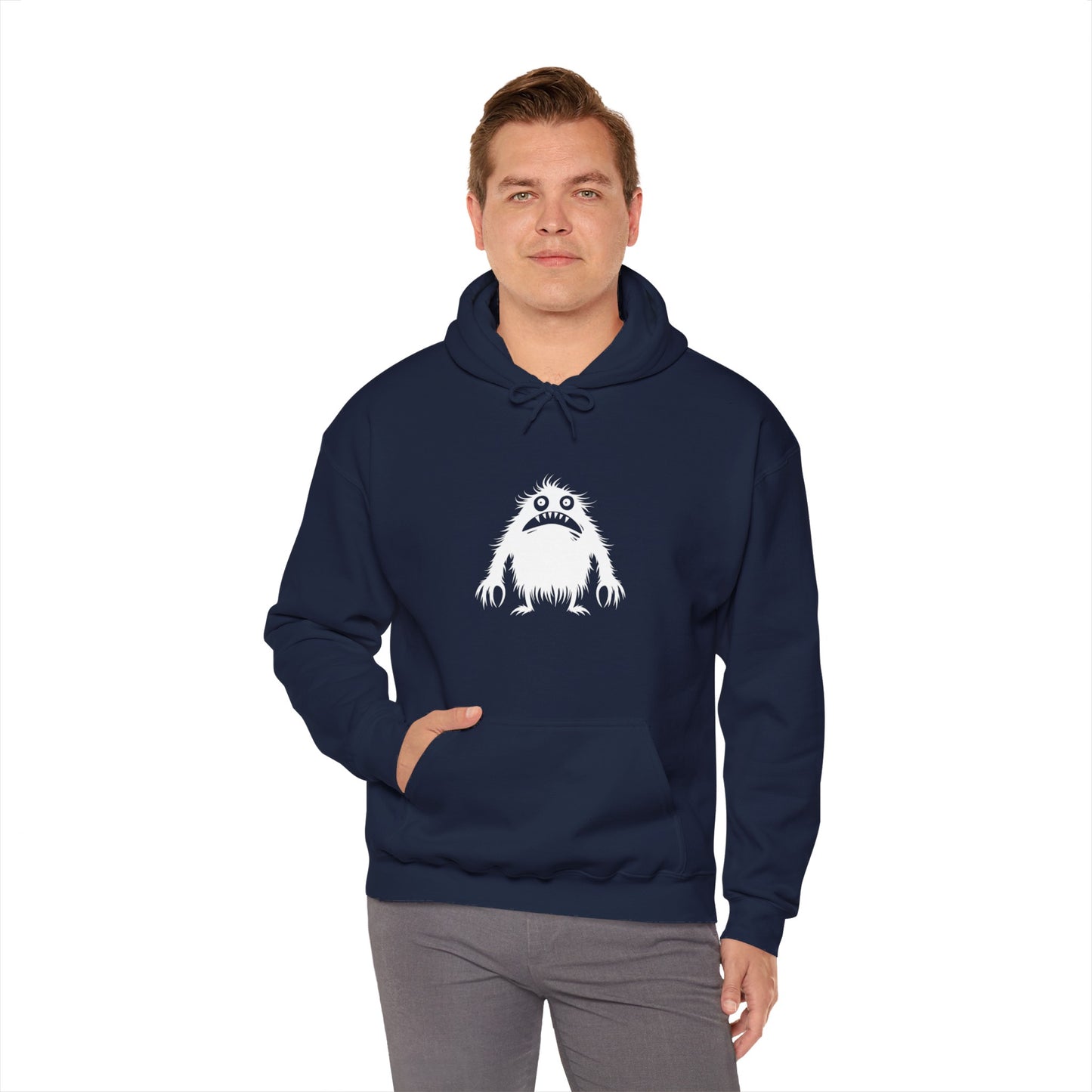 Monster on the Loose - Unisex Hooded Sweatshirt no3