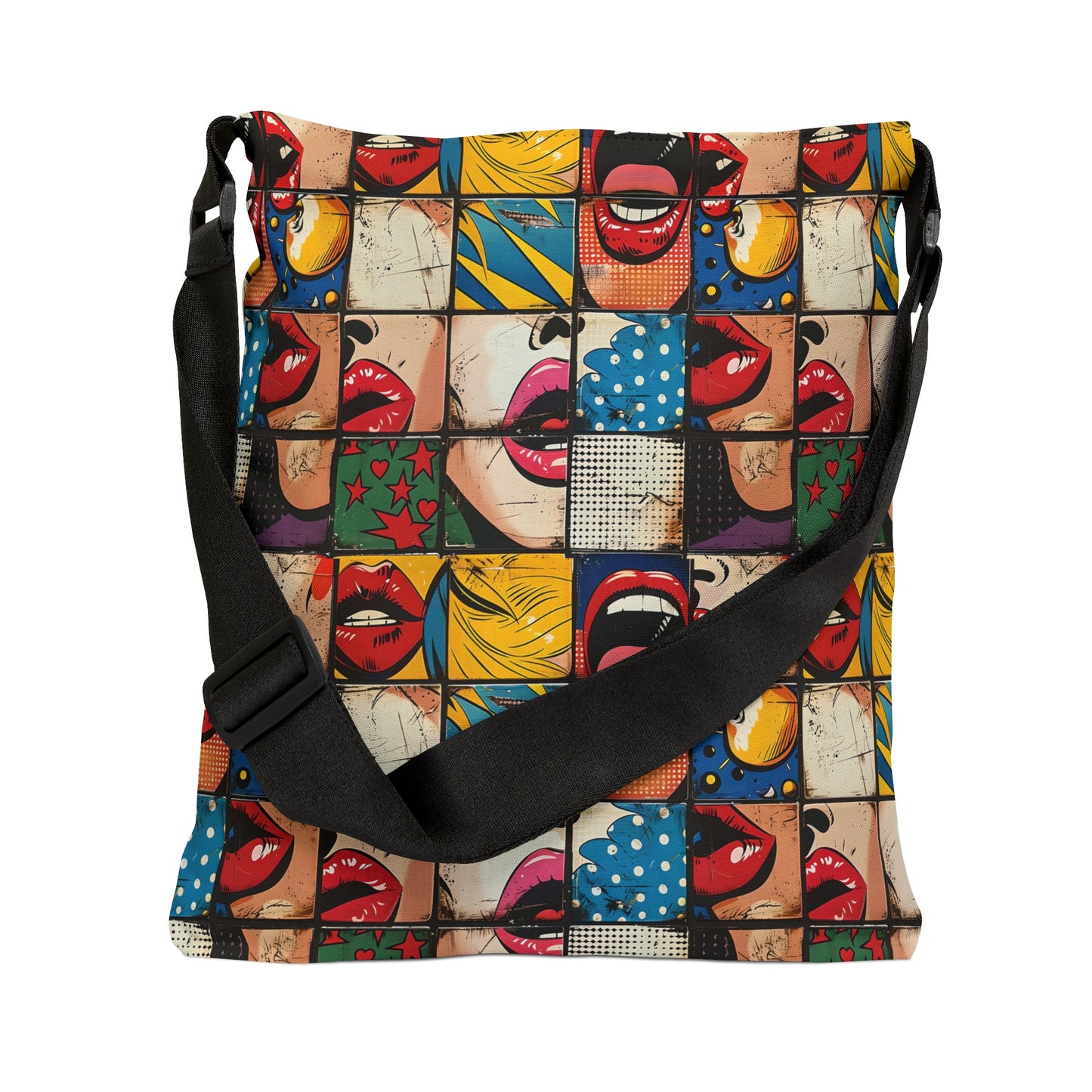 "Comic Burst" series - Adjustable Tote Bag No1