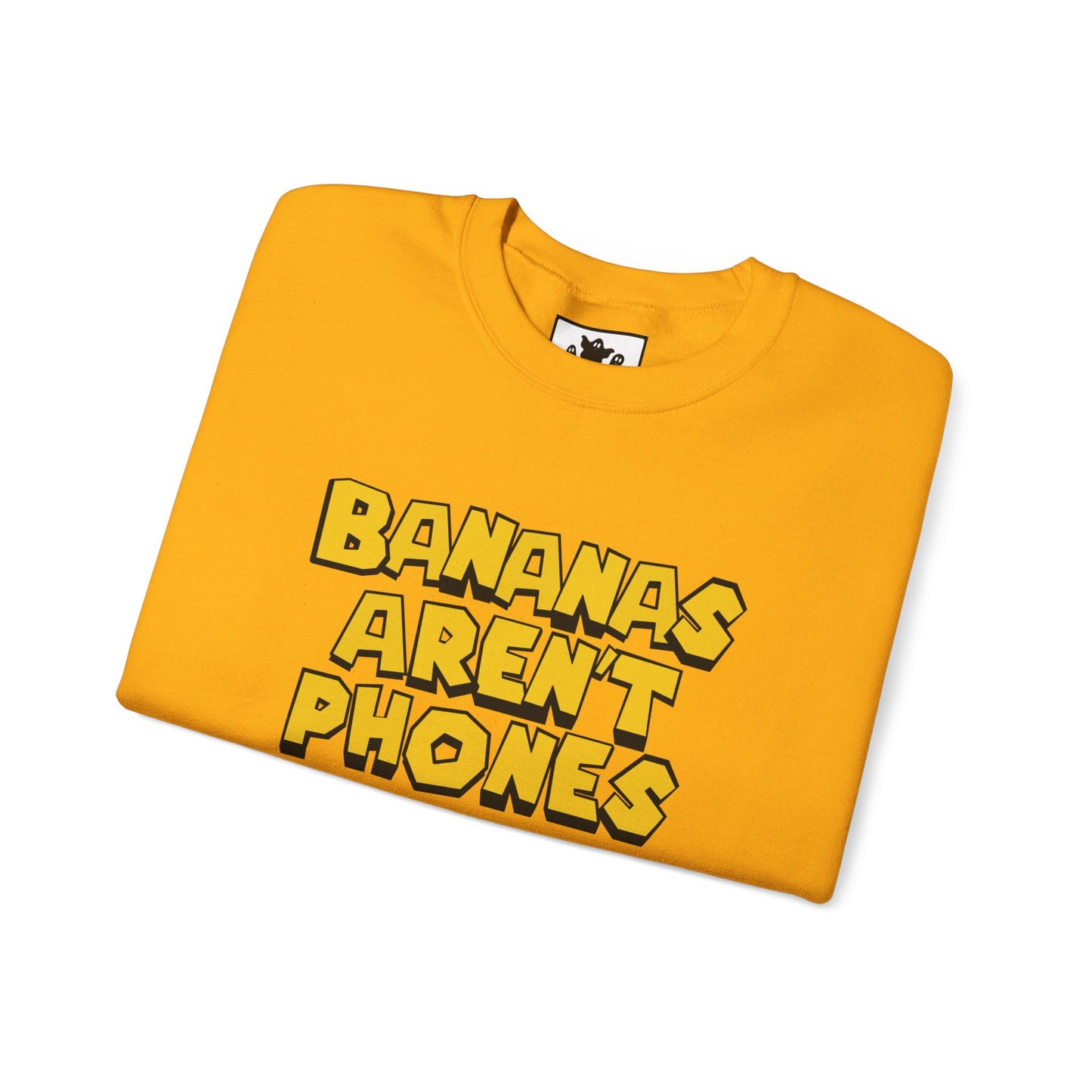 Bananas Aren't Phones - Unisex Heavy Blend Crewneck Sweatshirt