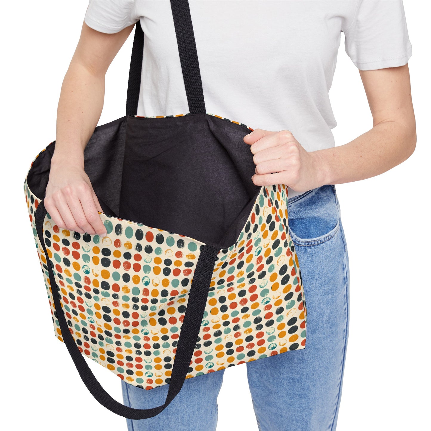 "Dot Bag" series - Weekender Tote Bag no2