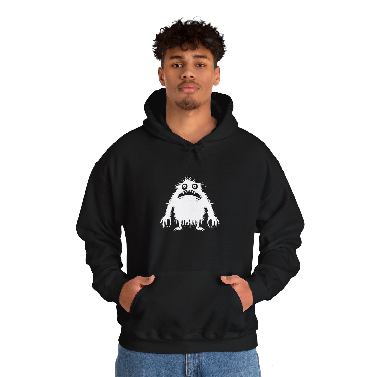 Monster on the Loose - Unisex Hooded Sweatshirt no3