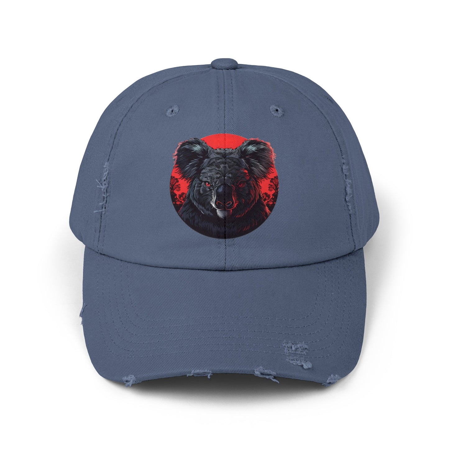 Angry Koala - Unisex Distressed Cap No1