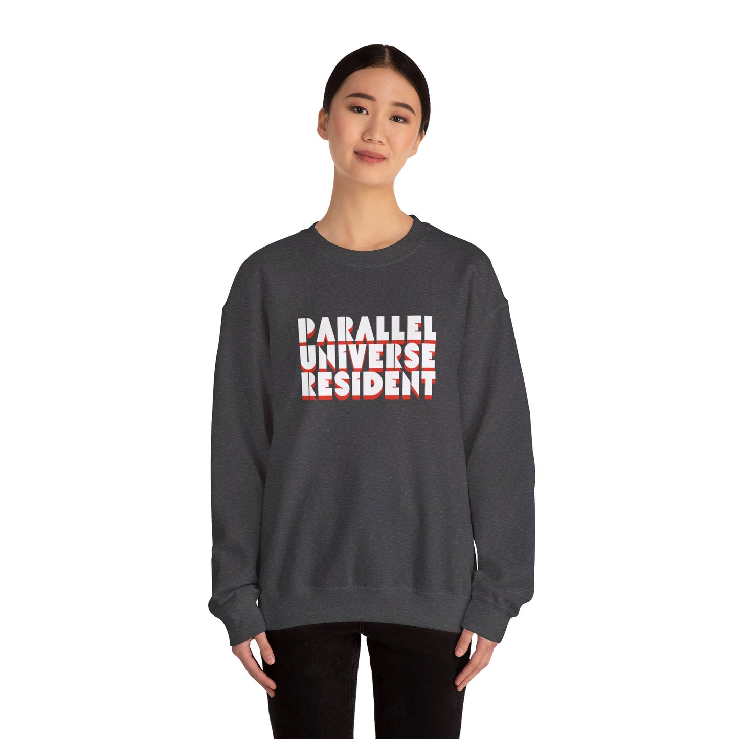 Parallel Universe Resident - Unisex Heavy Blend Crewneck Sweatshirt