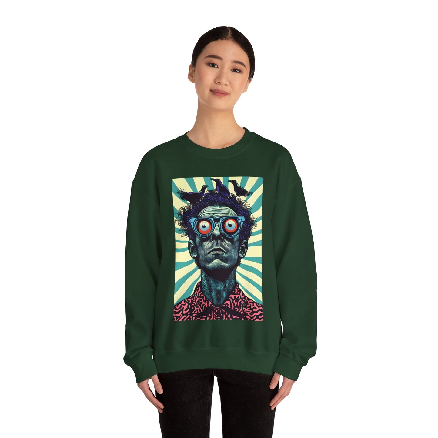 Weirdo Extraordinaire - Unisex Heavy Blend Crewneck Sweatshirt No1