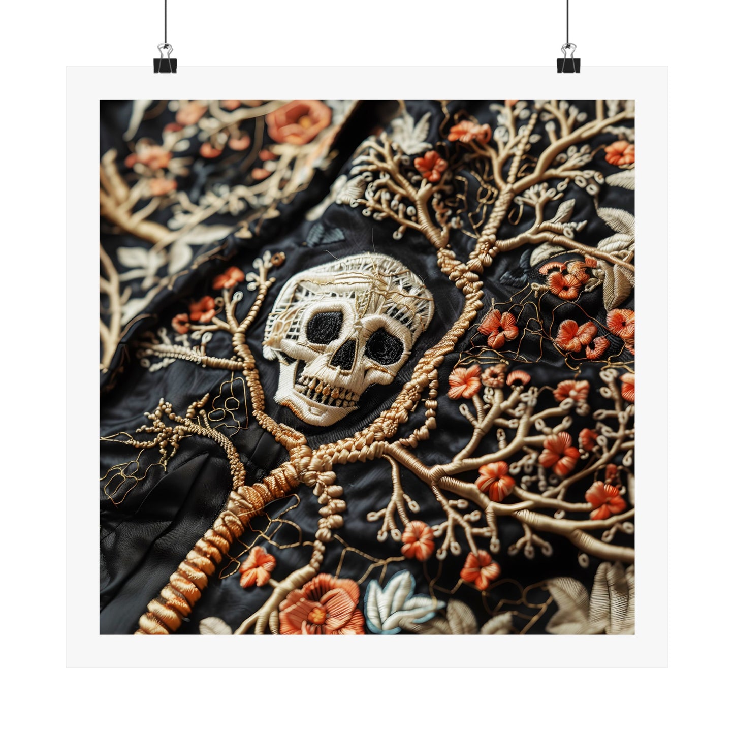 "Death of Embroidery" series - Poster No1