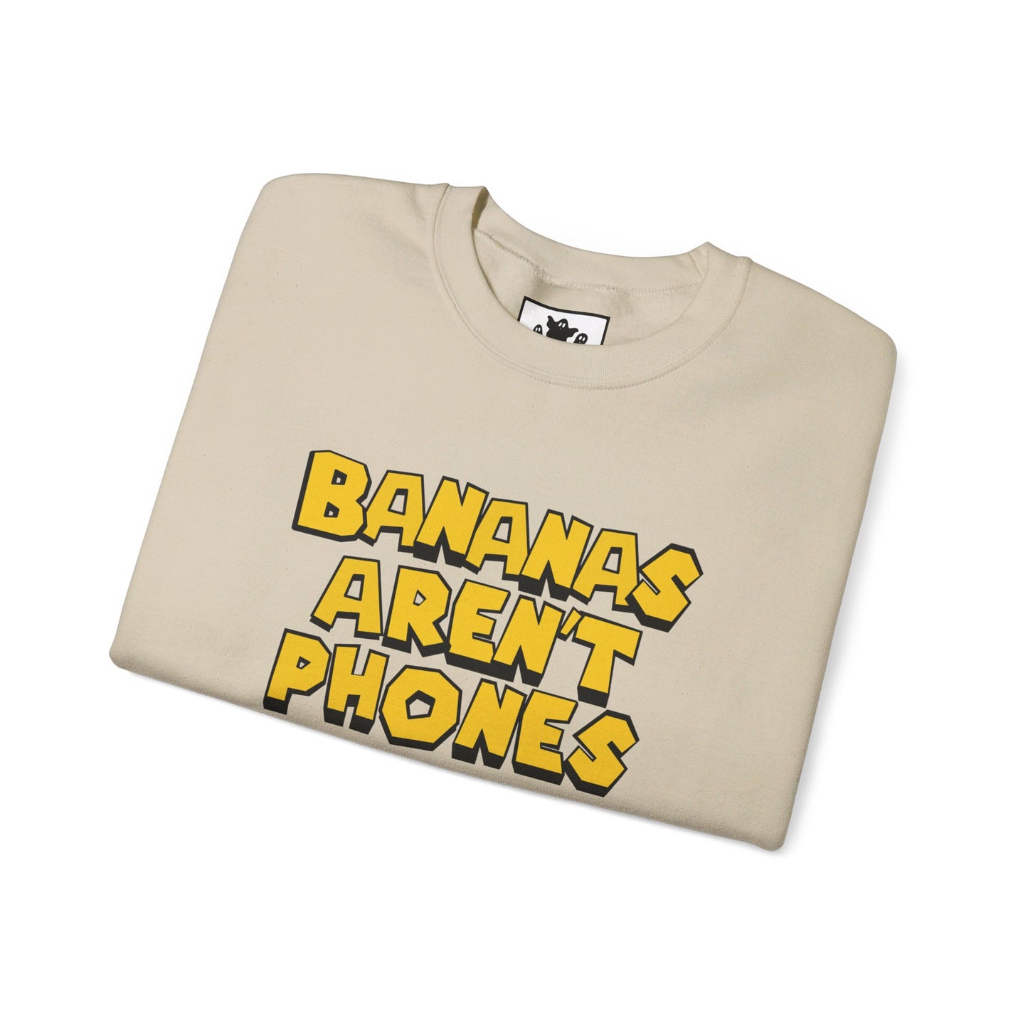 Bananas Aren't Phones - Unisex Heavy Blend Crewneck Sweatshirt