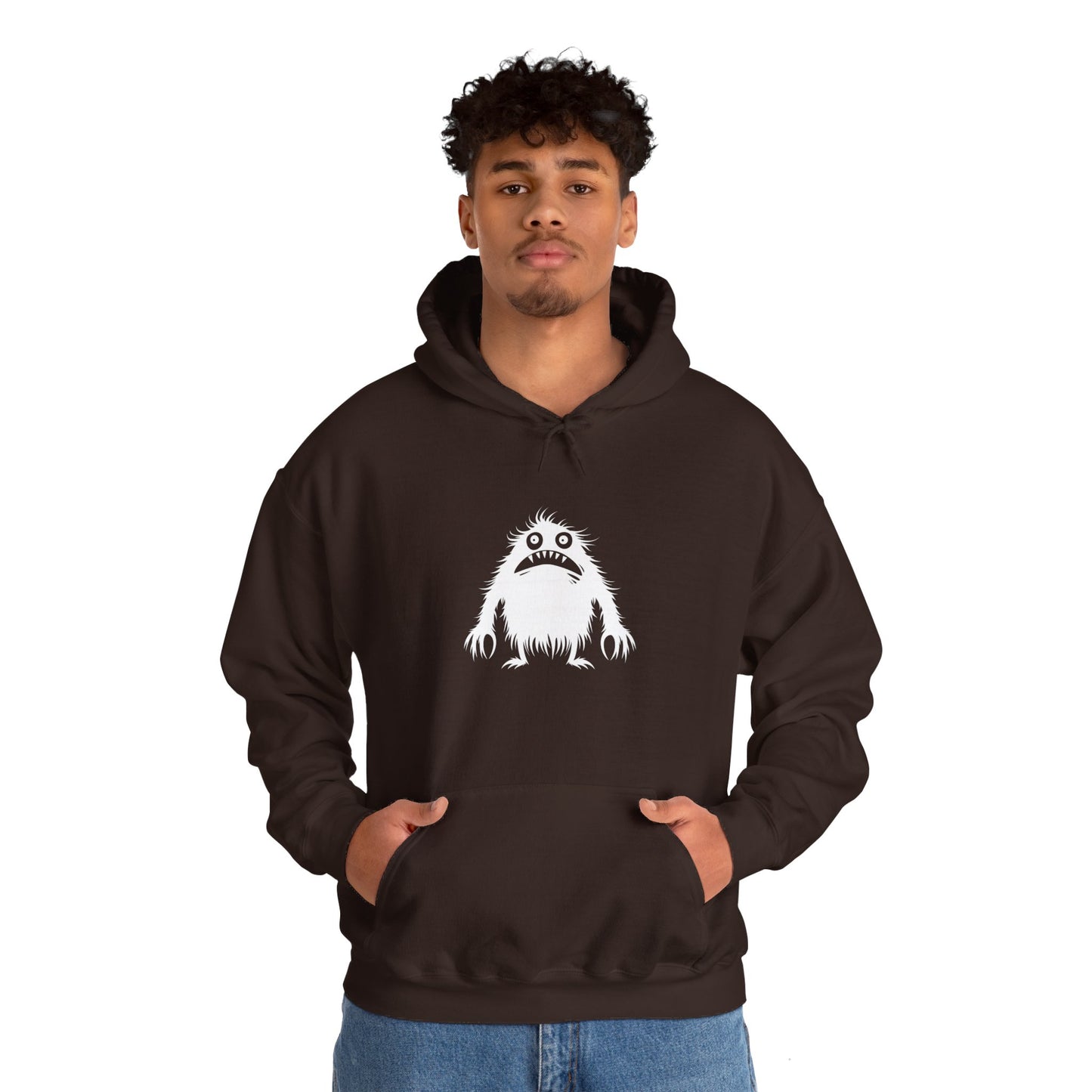 Monster on the Loose - Unisex Hooded Sweatshirt no3