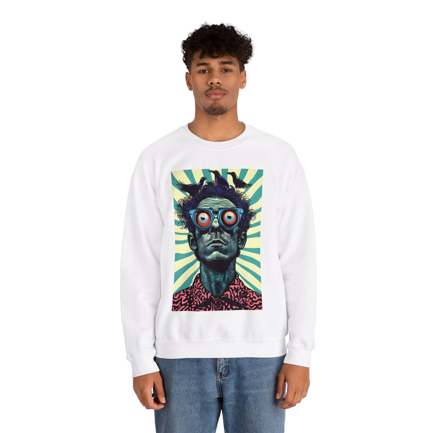 Weirdo Extraordinaire - Unisex Heavy Blend Crewneck Sweatshirt No1