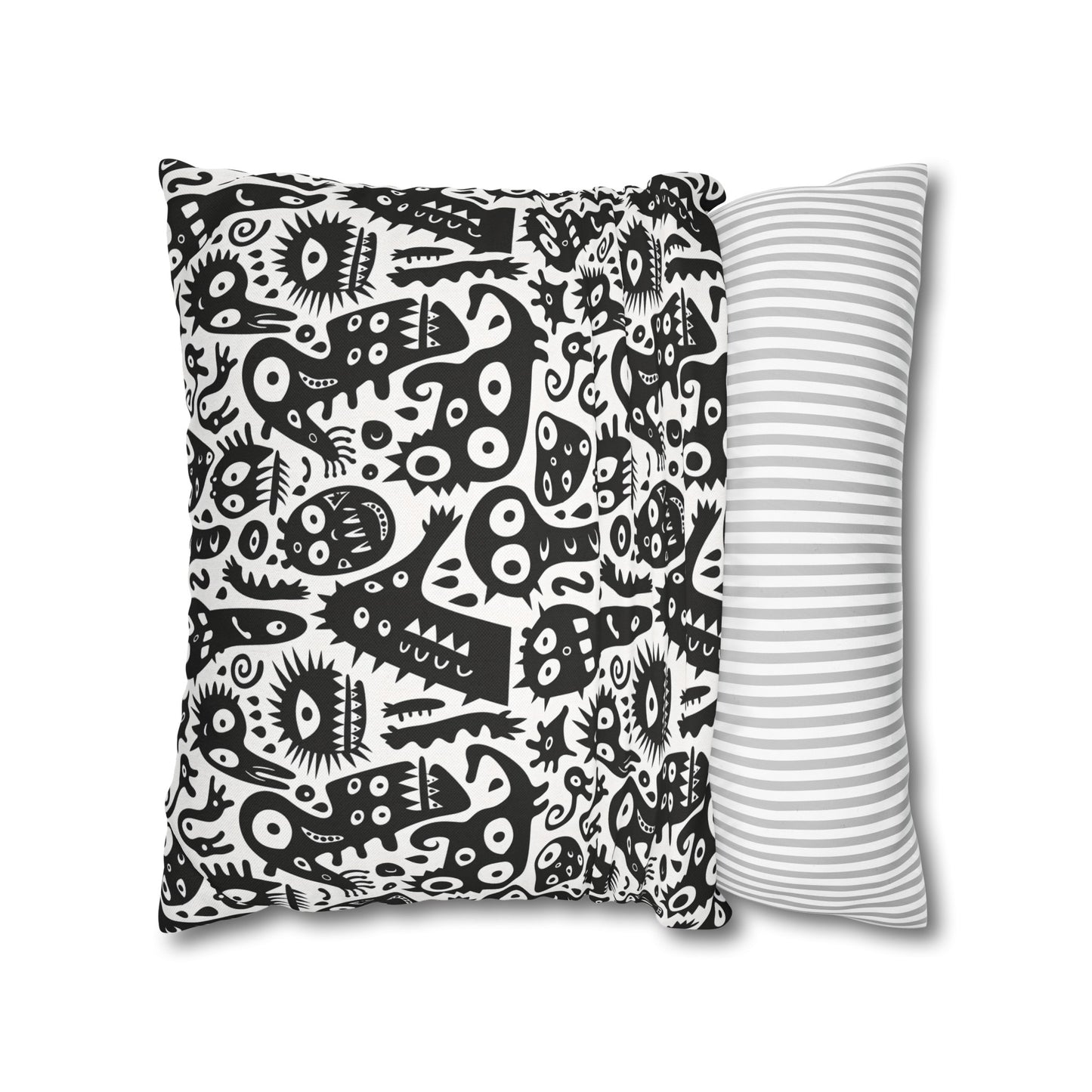 "Goofy Critters" series - Square Pillowcase No1