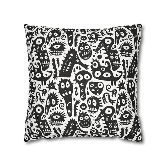 "Goofy Critters" series - Square Pillowcase No1