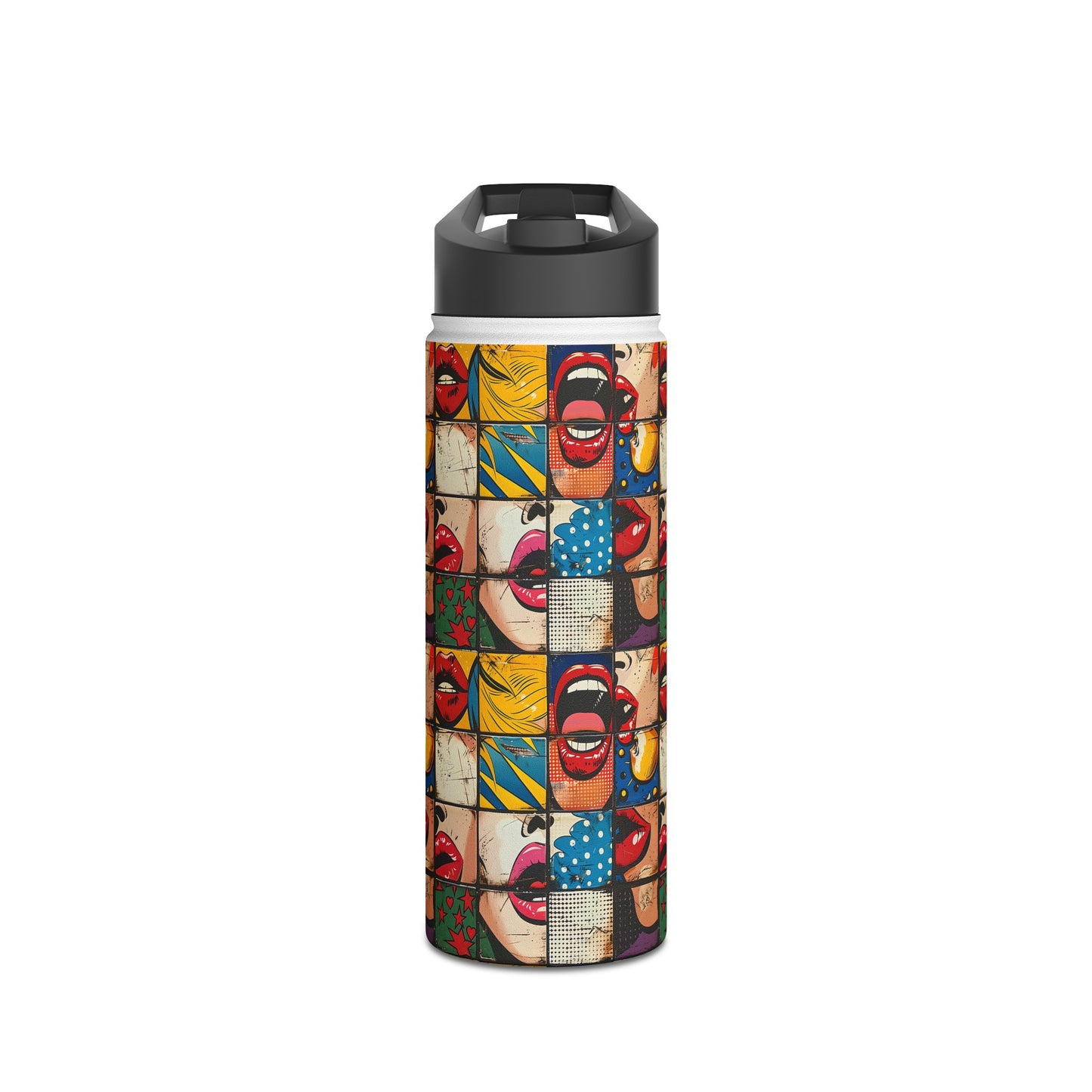 "Comic Burst" series - Stainless Steel Bottle No1