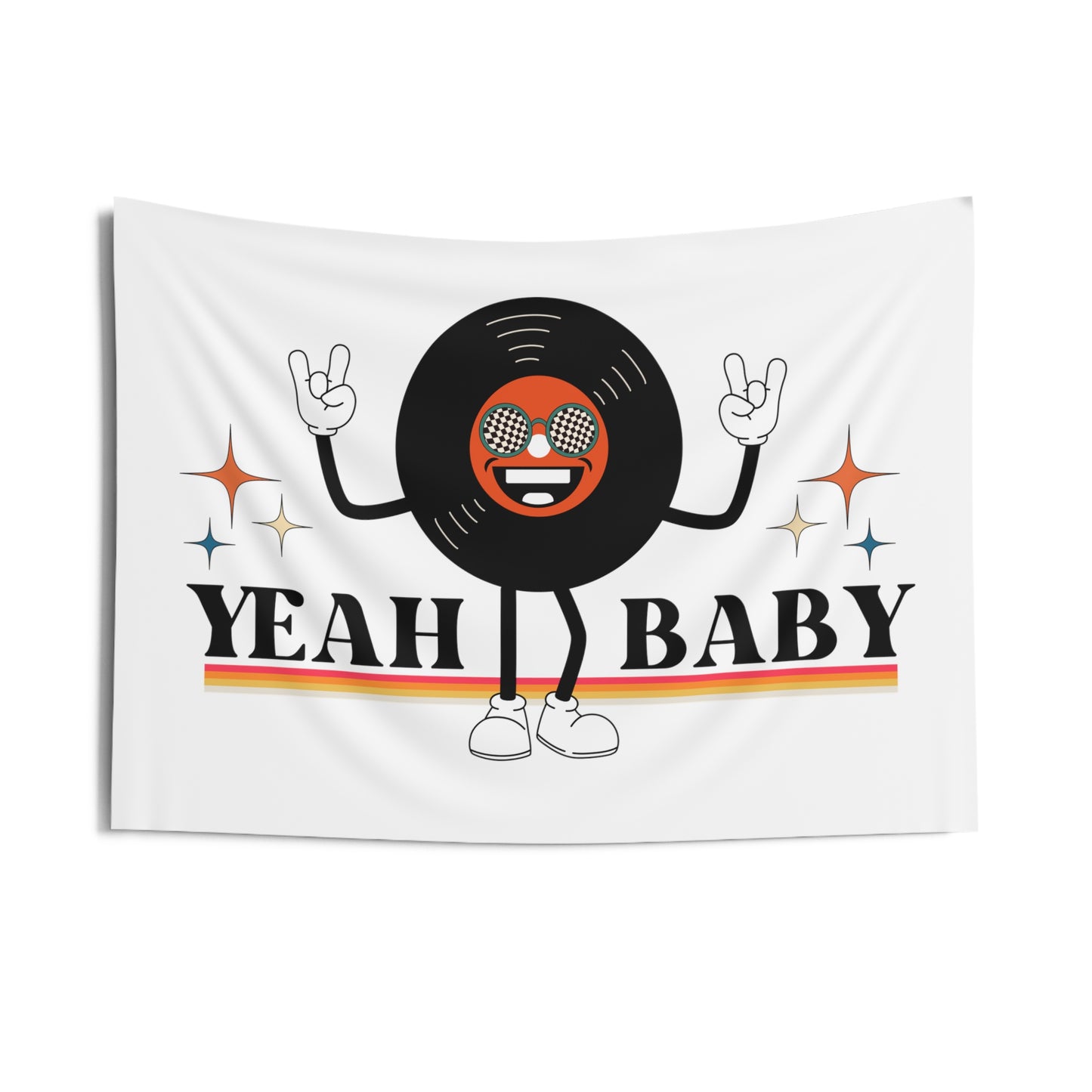 Yeah Baby - Indoor Wall Tapestry